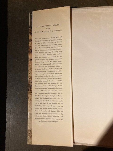 Libri: Leonardo Da Vinci Buch – Usato da Hinwil venduto da Schaempi1 2