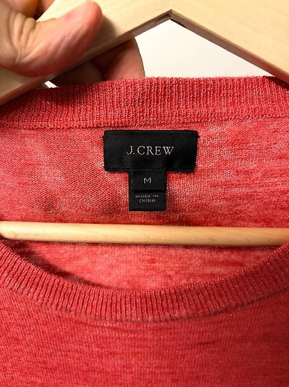 Maglioni & Felpe: J.Crew Pullover Baumwolle Leinen Mix Koralle Grösse M – Usato da Zürich venduto da ncm3010 2