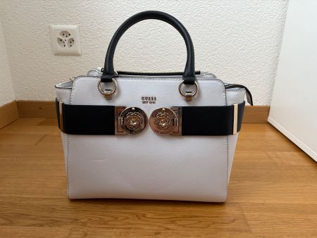 Guess CARINA SOCIETY - Handtasche - white