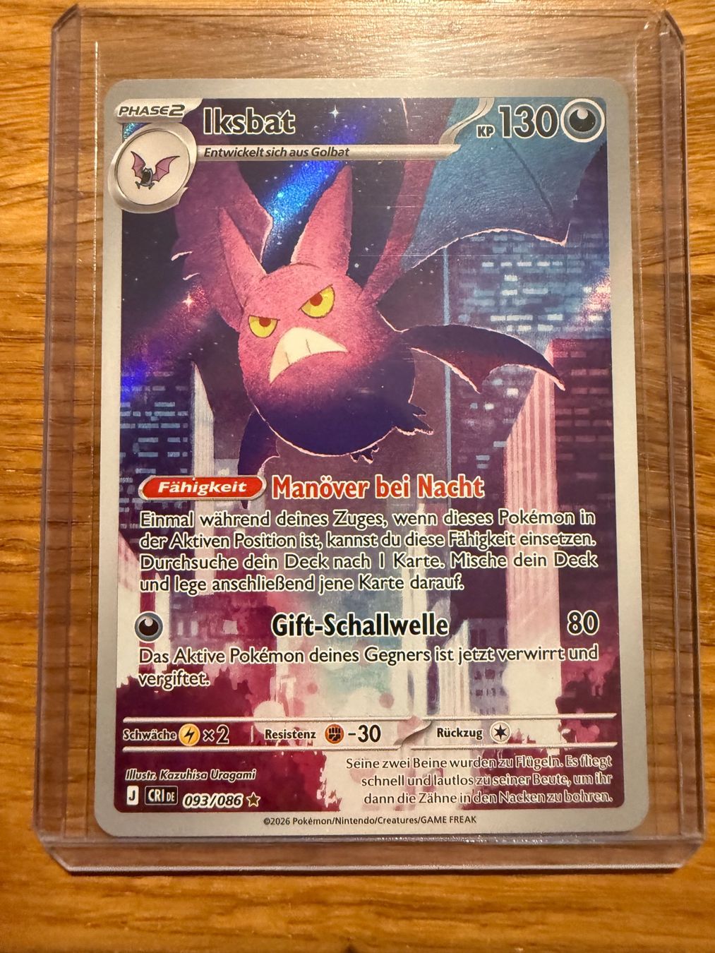 Pokémon Carte collezionabili: Iksbat 093/086 – Usato da Amriswil venduto da sim_nlb6