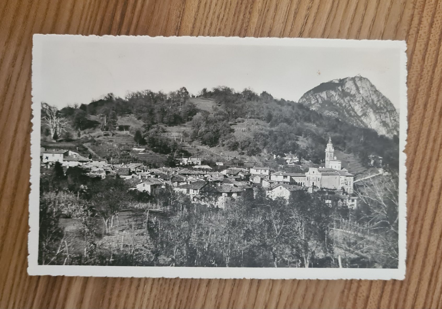 Cartoline postali: Carona, Monte S. Salvatore 1945 – Usato da Ebikon venduto da Donar50