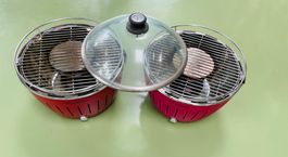 Lotus Grill 2x Original  nahezu rauchfrei