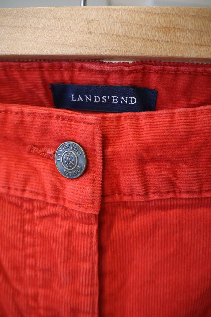 Hosen: Rote Cordhose von Lands' End – Gebraucht aus Winterthur von jul_v9wx 1
