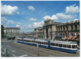 ZÜRICH Bahnhofplatz - Strassenbahn, Tram