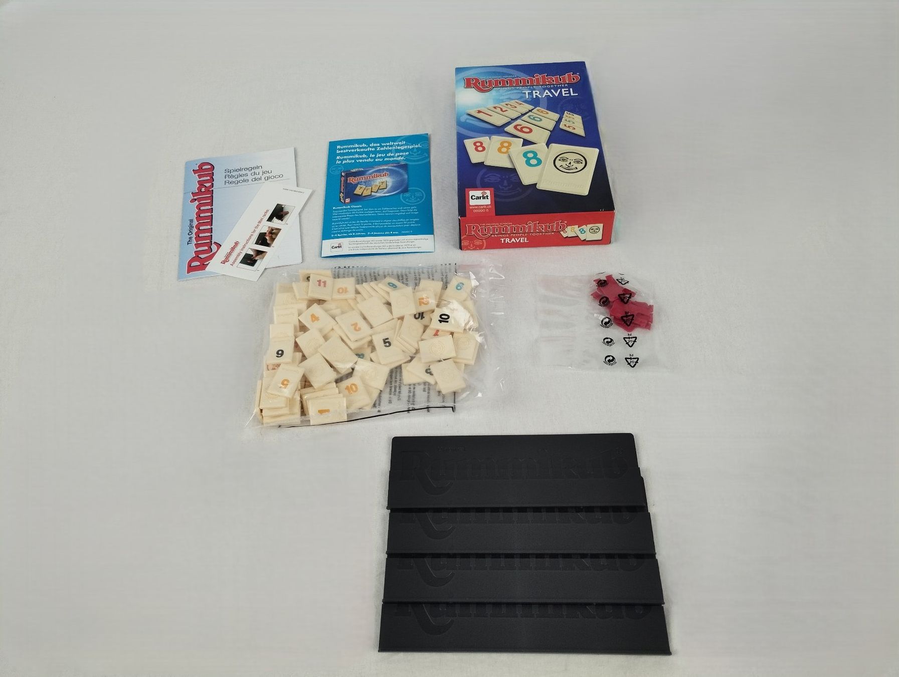 Carlit Giochi: CARLIT Rummikub Travel – Usato da Schübelbach venduto da Restwert_Schubelbach