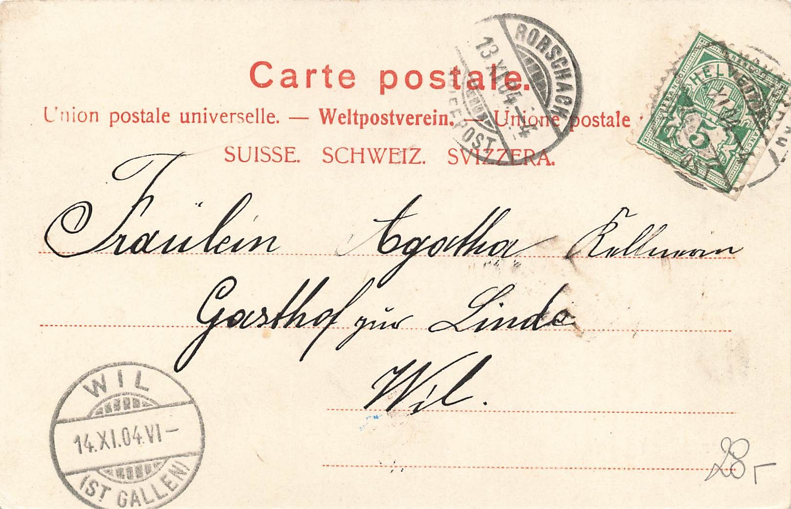 Cartoline postali: Rorschach SG Hafen Dampfschiff belebt – Usato da Biasca venduto da Blenio71 1