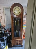 Antiker Standuhr Haller 1.98m Holz – Sommer-Schnäppchen!