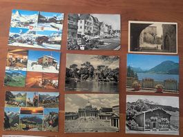 Alte Postkarte, 2 Fr pro Stück 