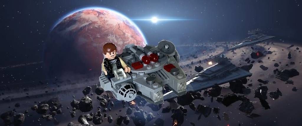 Giocattoli: MILLENNIUM FALCON Microfighter 75030 Star Wars Lego – Usato da Winterthur venduto da mil_gz87