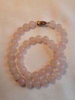 Wunderschöne Rosenquarz Halskette/Collier