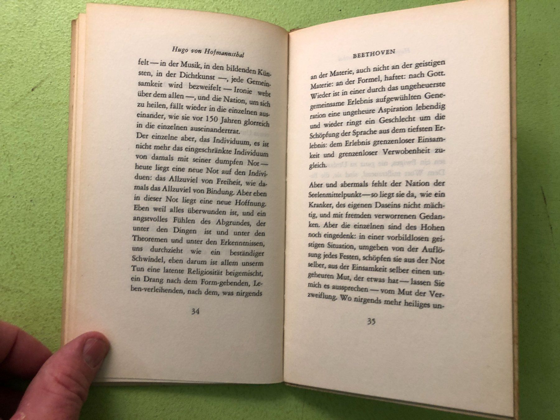 Libri: Hugo v. Hofmannsthal: Beethoven. Rede – Usato da Zürich venduto da allp 7