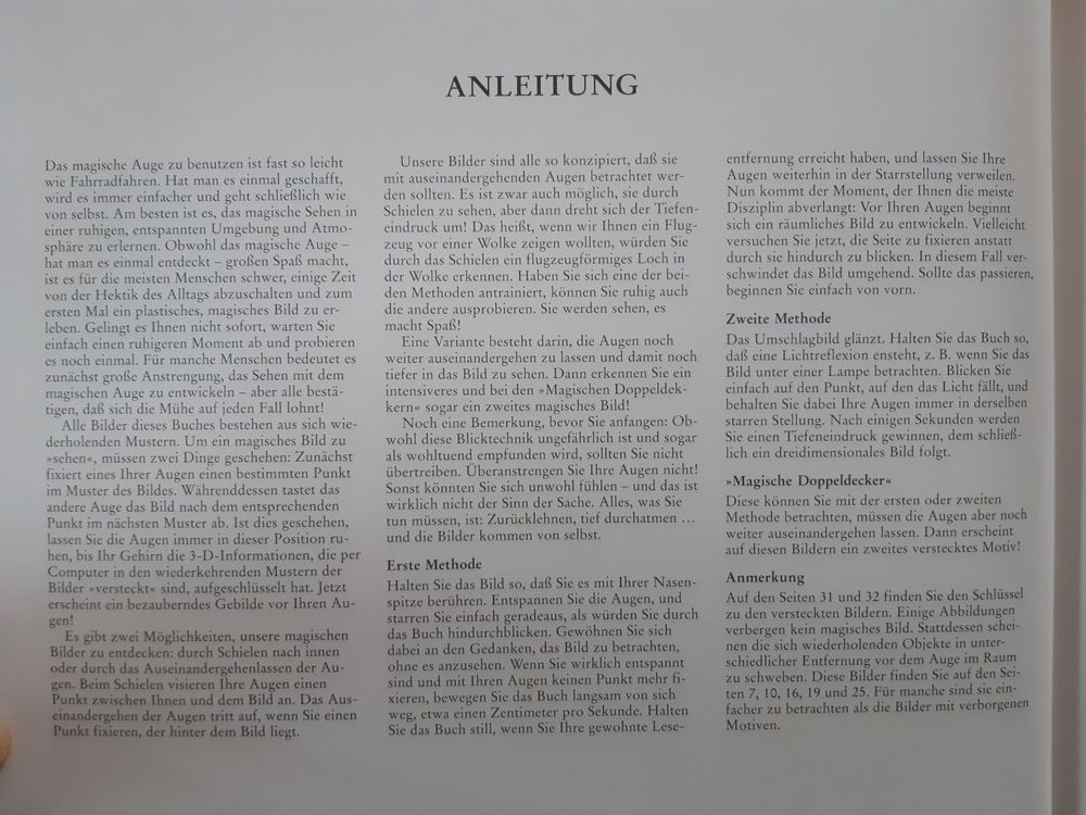 Buch Magische Weihnachten - Das Magische Auge, Top Zustand! (Gebraucht ...