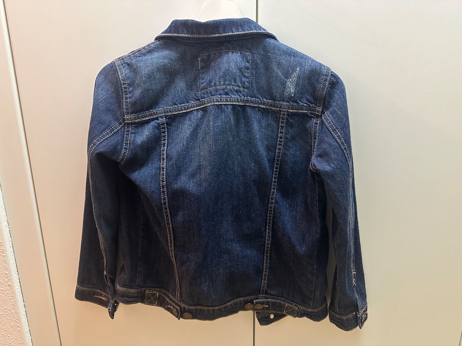 Giacche & Cappotti: Jeansjacke Junge Grösse 140, Denim dunkelblau – Nuovo (secondo la descrizione) da Hausen AG venduto da dege02 1