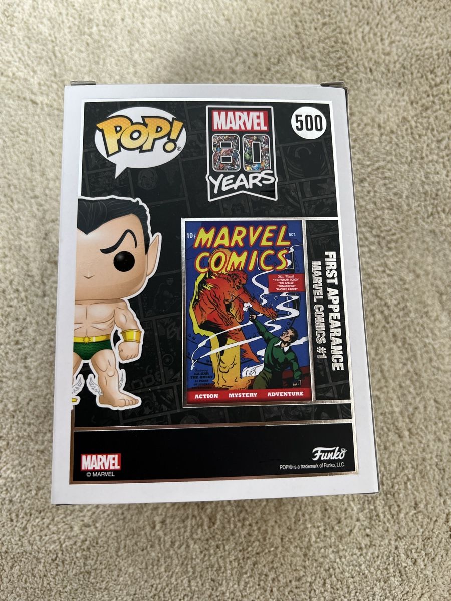 Funko Figuren: Funko POP! Marvel 80th - First Appearance Namor Vinyl Figure – Neu und originalverpackt aus Visperterminen von lgresell 2