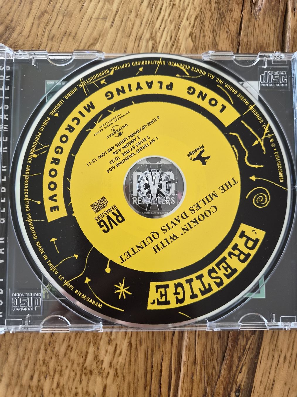 CDs: MILES DAVIS QUINTET COOKIN' – D'occasion à Zofingen par Tinpan 2