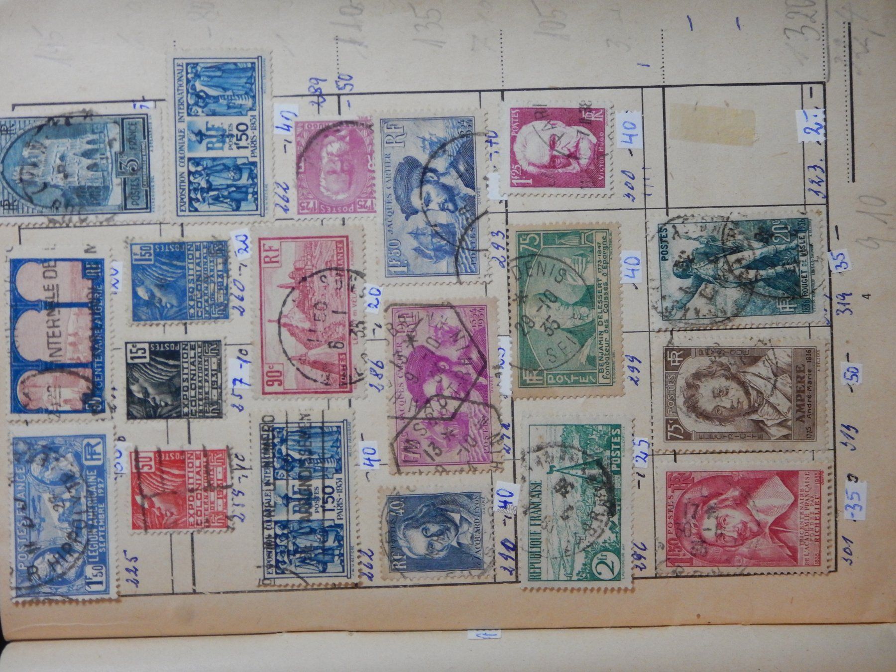 Alle Briefmarken: Frankreich Sammlung ab Klassik – Gebraucht aus Zürich von Muehlekauf 3