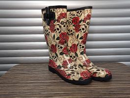 Ghost High Langschaft Gummistiefel von Regenliebe Gr. 42