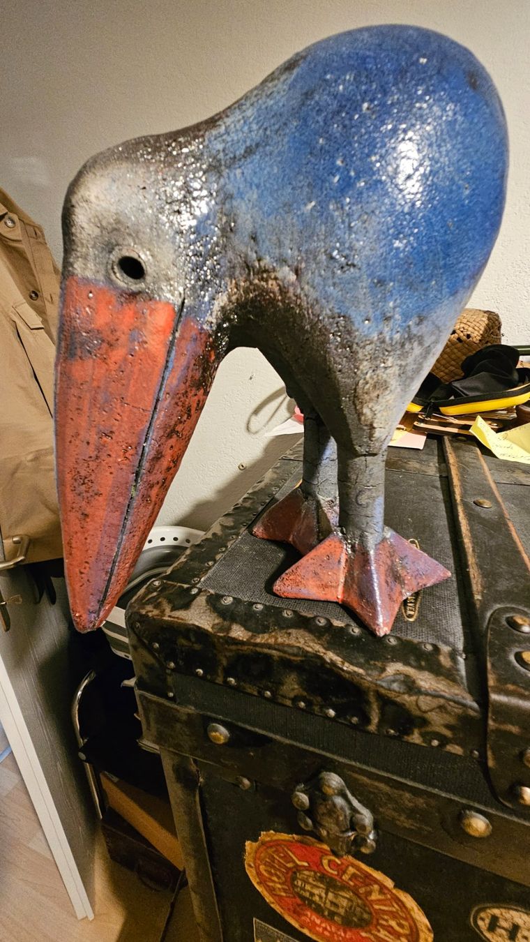 Skulpturen & Statuen: Lustiger Tonvogel – Gebraucht aus Grüt (Gossau ZH) von bea_6lw5 1