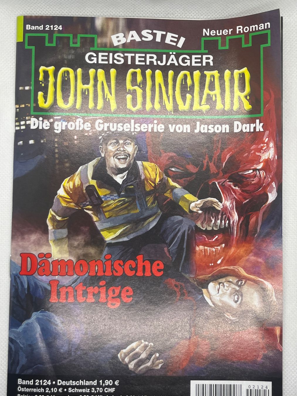 Libri: John Sinclair Band 2124 Dämonische Intrige 1. Auflage – Usato da Hinterkappelen venduto da Kim1992