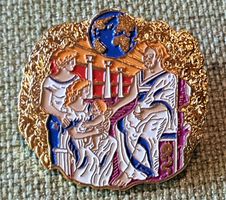 I704 Kunst Pin Simone Erni - Hippokrates