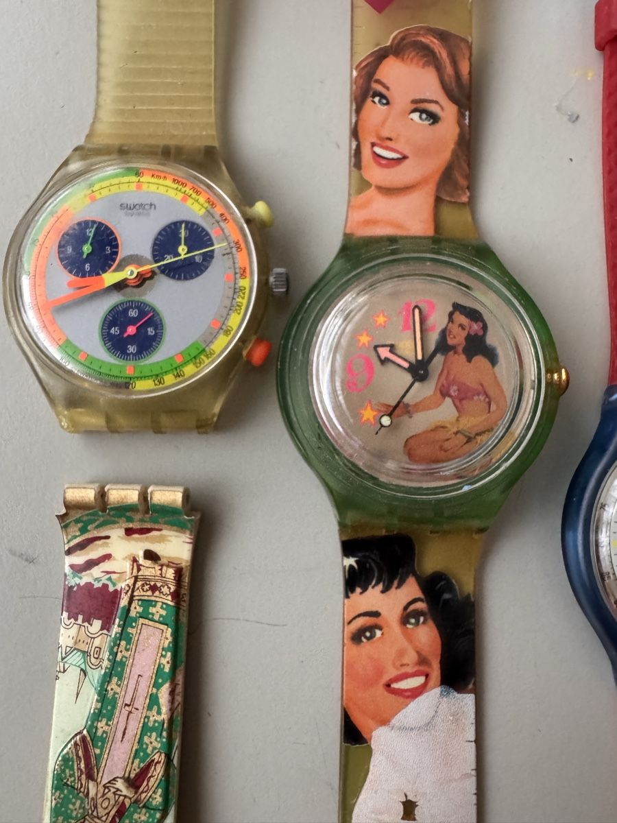 Swatch Uhren: Swatch Uhren Kollektion  Set Vintage – Gebraucht aus Basel von YanaR10 3