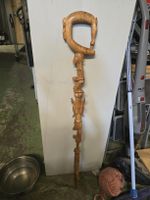 Afrikanischer Gehstock geschnitzt 103cm (D)