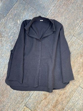 Bluse antrazit apuntob Flanell leicht Einheitsgrösse