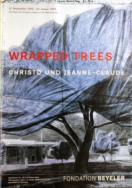 Poster & Bilder: Wrapped Trees – Neu (gemäss Beschreibung) aus Bern von Vintage-Art-Poster
