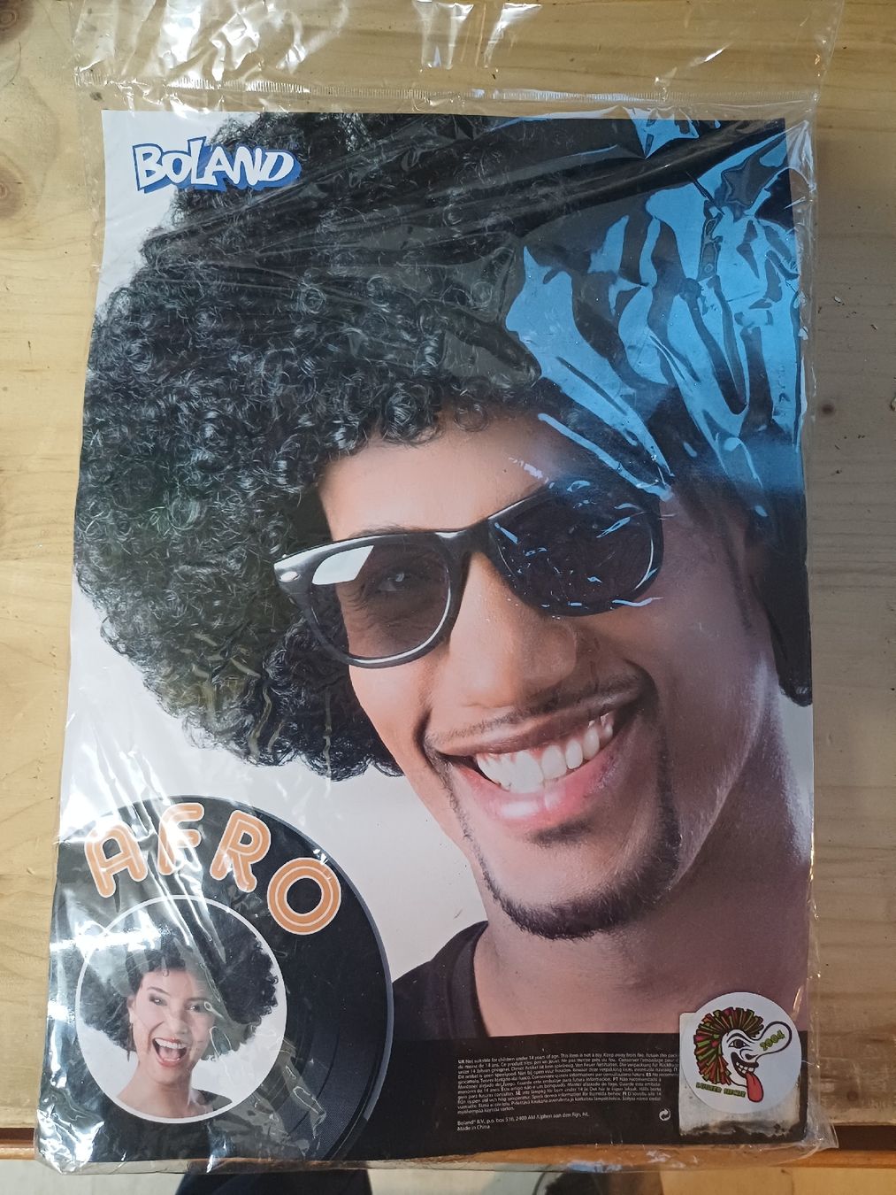 Parrucche: Perücke  afro – Nuovo e nell'imballaggio originale da Gipf-Oberfrick venduto da LuuserSieche2004