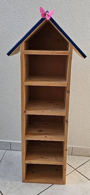 Regale: Holz- Regal für CD, Kassetten oder Bücher ectr. – Neu (gemäss Beschreibung) aus Geuensee von jes_9xyk
