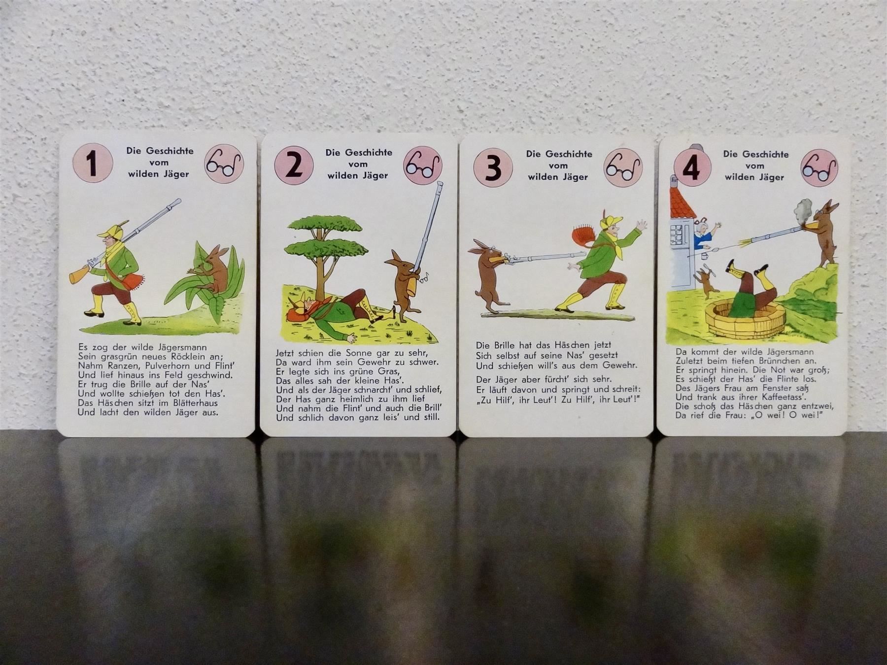 Giochi: schönes altes Quartett STRUWWELPETER – Usato da Kerzers venduto da wisaundso 6