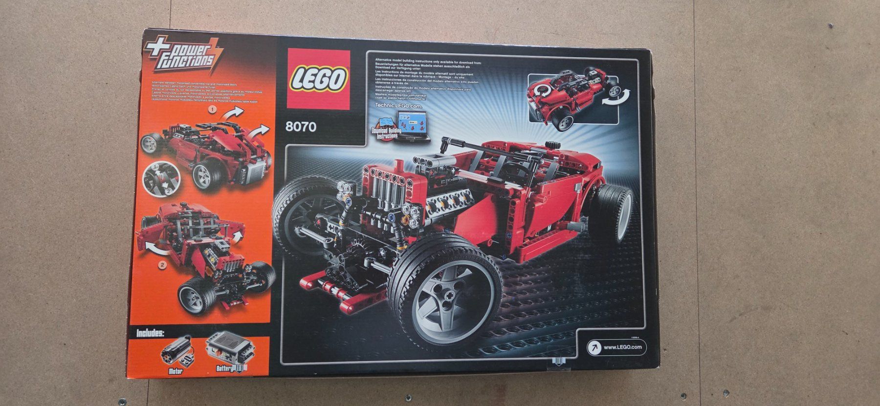 Lego Kit di costruzioni: Super car lego technic 8070 NEUF – Nuovo e nell'imballaggio originale da La Conversion venduto da Henryr 1
