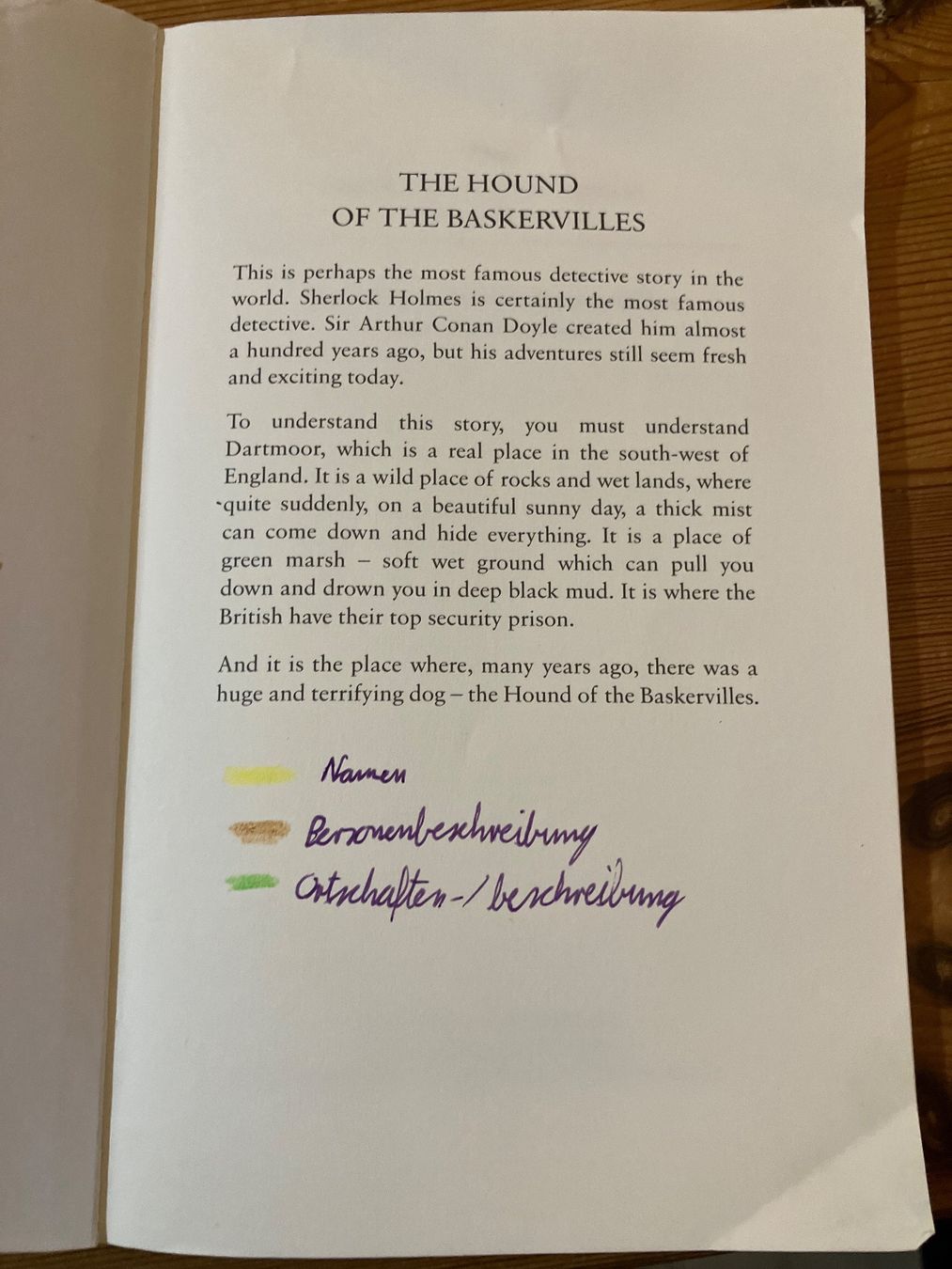Libri: The Hound of the Baskervilles – Usato da Madiswil venduto da Christanne 1