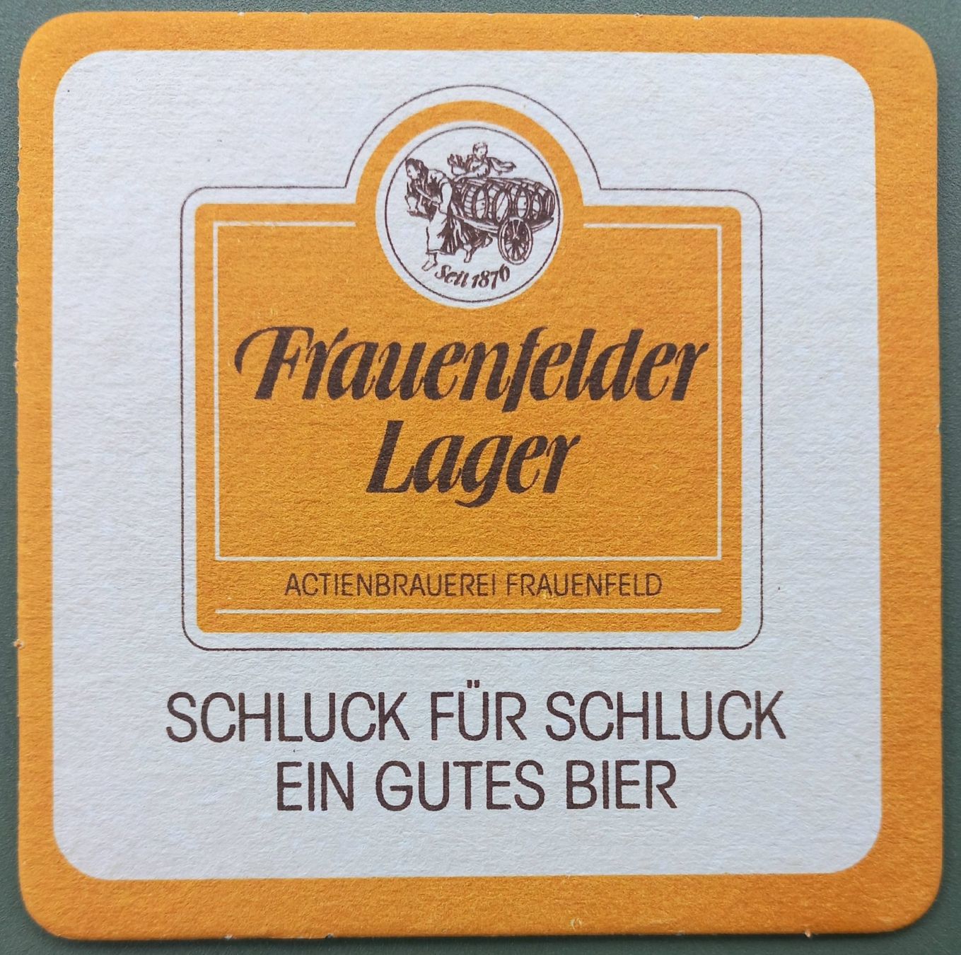 Sottobicchieri: Bierdeckel - Frauenfelder - CH – Usato da Niederuzwil venduto da lubimaja 1