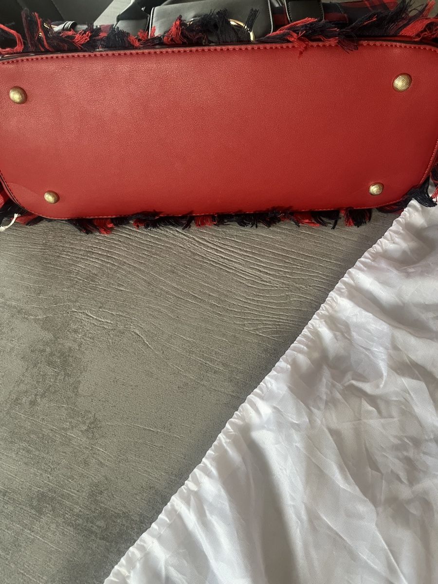Borse da donna: Borsa Le Pandorine, tartan rosso – Nuovo (secondo la descrizione) da Claro venduto da Gio_ggb23 2