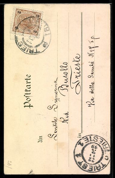 Cartoline postali: Raphael Kirchner: A quatre feuilles, Fra – Usato da Berlin venduto da bartko-reher 1