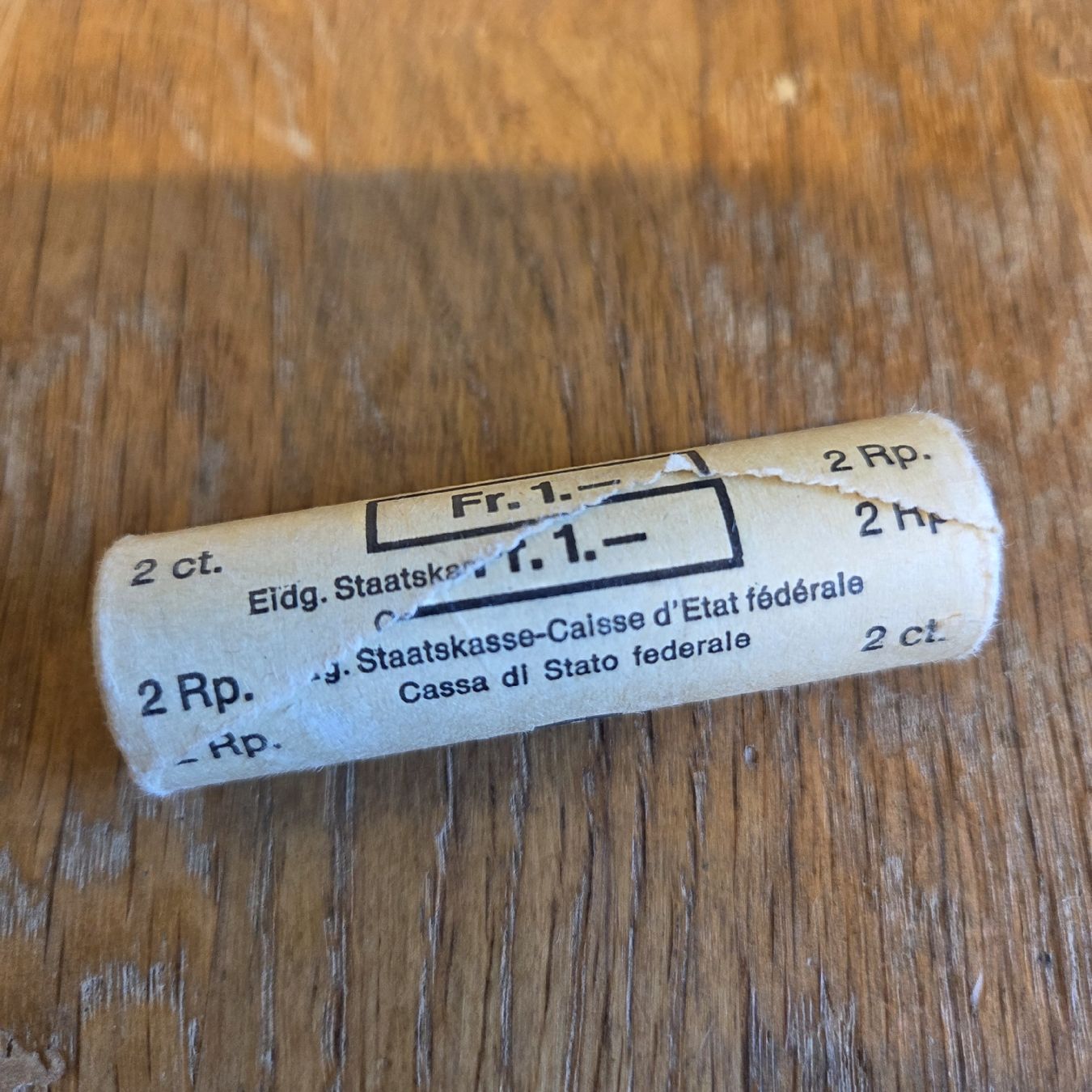 Alle Münzen: 2 Rp. 1969 Münzrolle – Gebraucht aus Stans von Ducati16 3