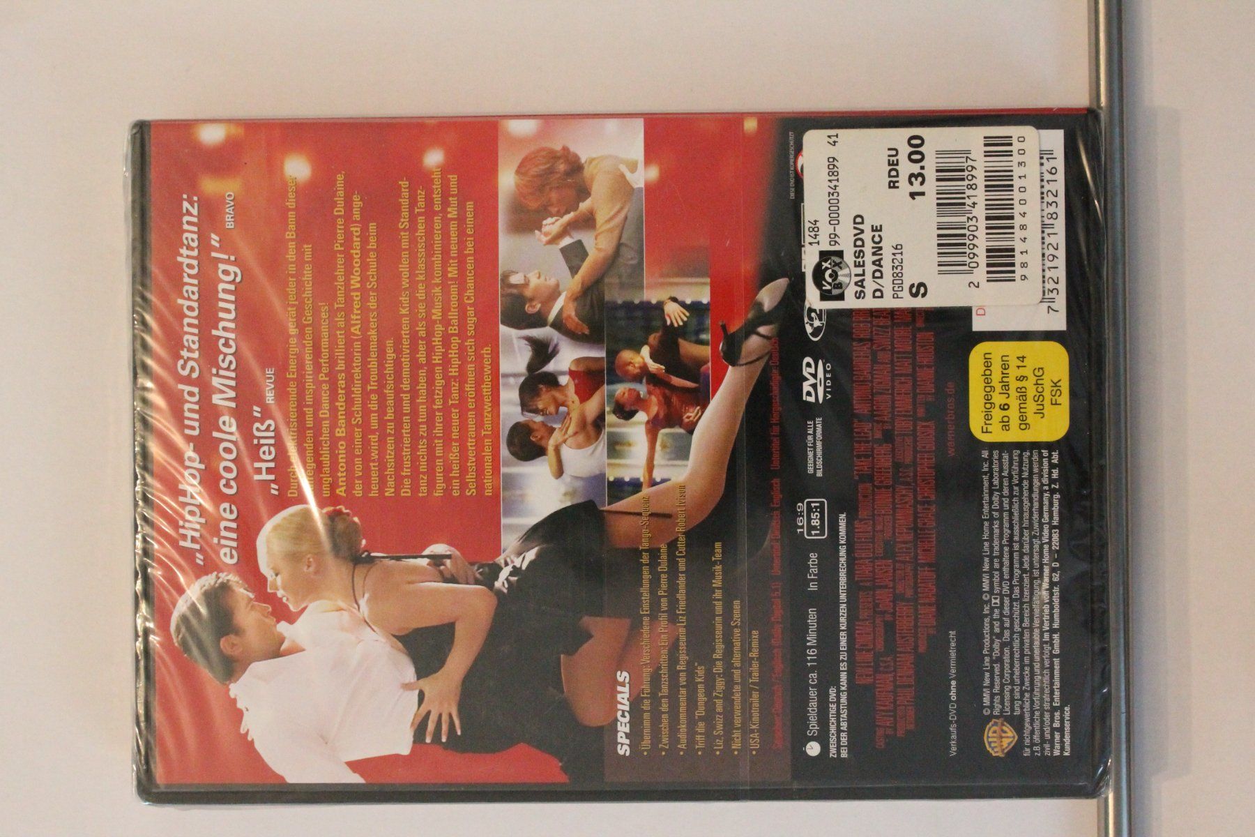 Tutti i DVDs: Dance! - Jeder Traum beginnt mit dem ersten Schritt. – Usato da Grenchen venduto da Manuel.We 1
