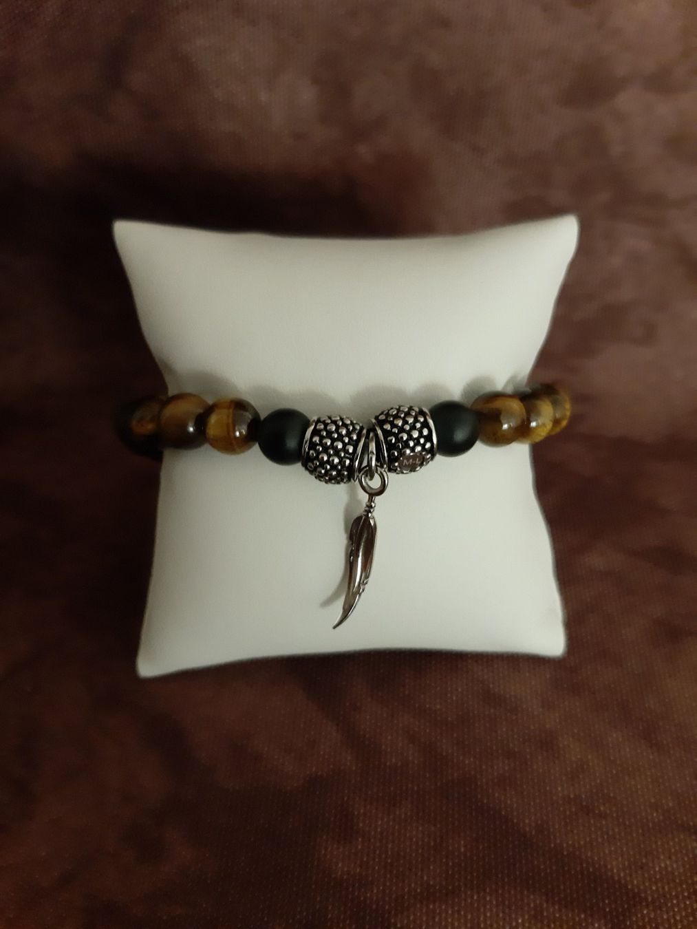 Energetix Bracciali & Braccialetti: Bracelet Œil de tigre – Usato da Savigny venduto da Isacefa