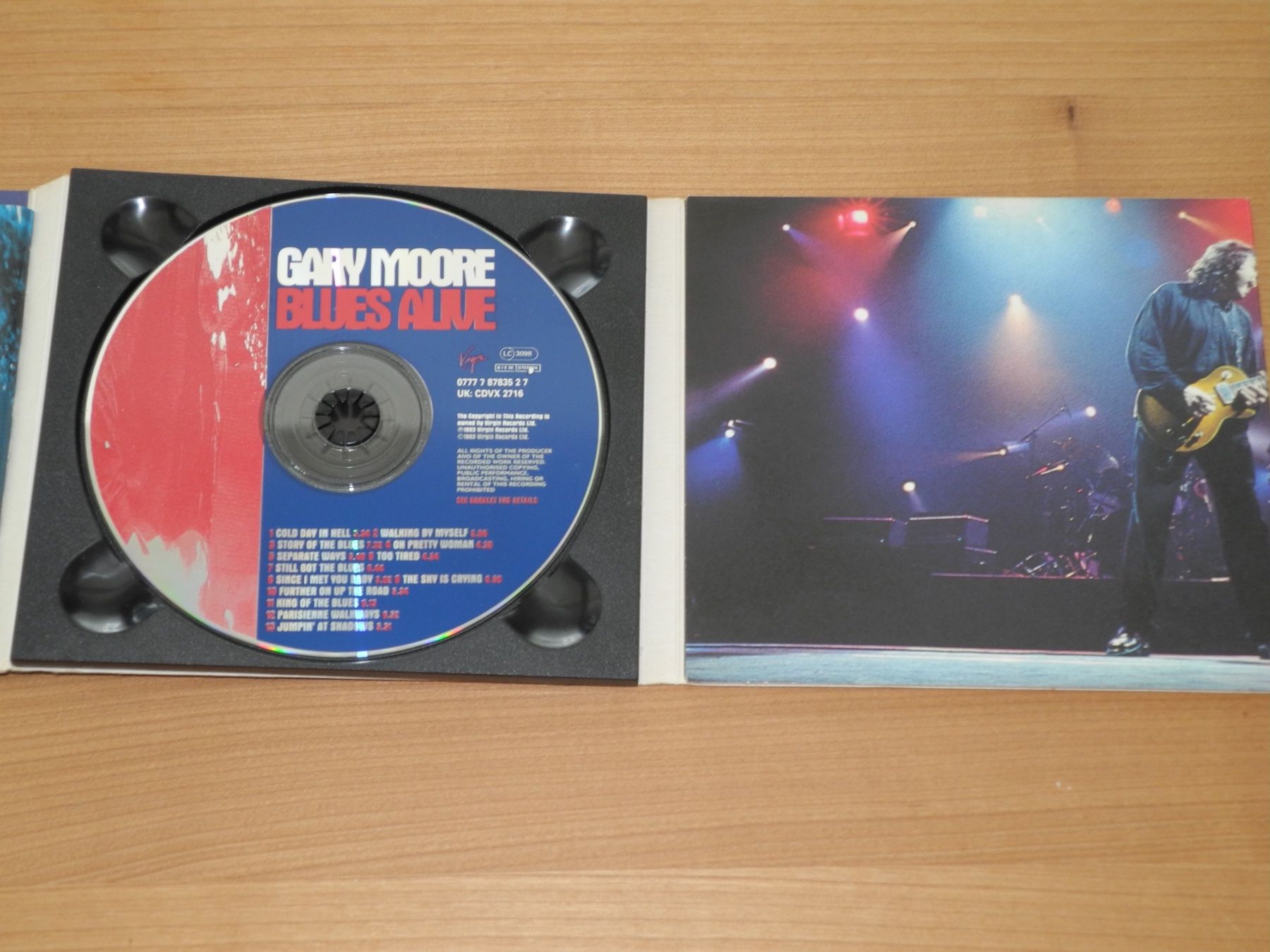 CD: GARY MOORE: BLUES ALIVE - VIRGIN – Nuovo (secondo la descrizione) da Fahrwangen venduto da Swirl2 2