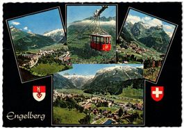 Engelberg - 4 Bild AK