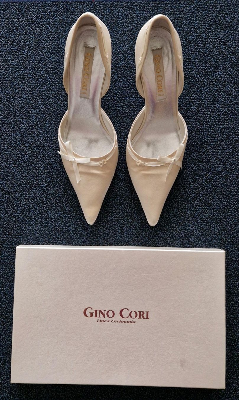 Scarpe da donna: Damenschuhe, ecruweiss, Nr. 39 – Usato da Heimberg venduto da Msunny