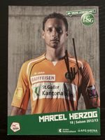 Marcel Herzog Autogrammkarte FC St.Gallen Saison 2012/13