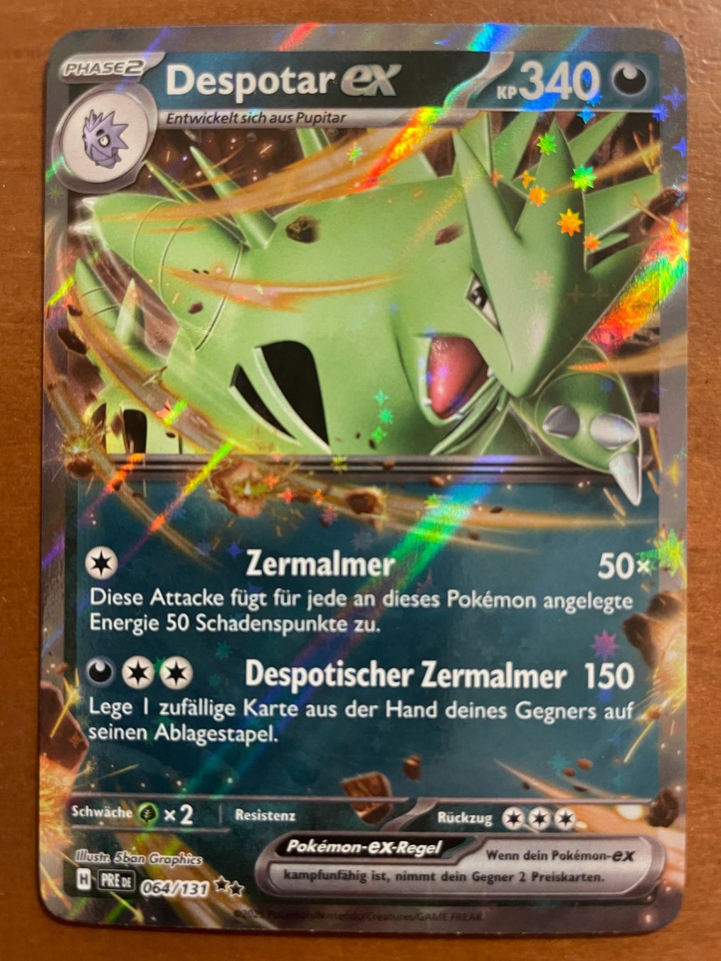 Pokémon Carte collezionabili: Pokemon Despotar eX (Versand gratis) – Nuovo (secondo la descrizione) da Chur venduto da Angerson