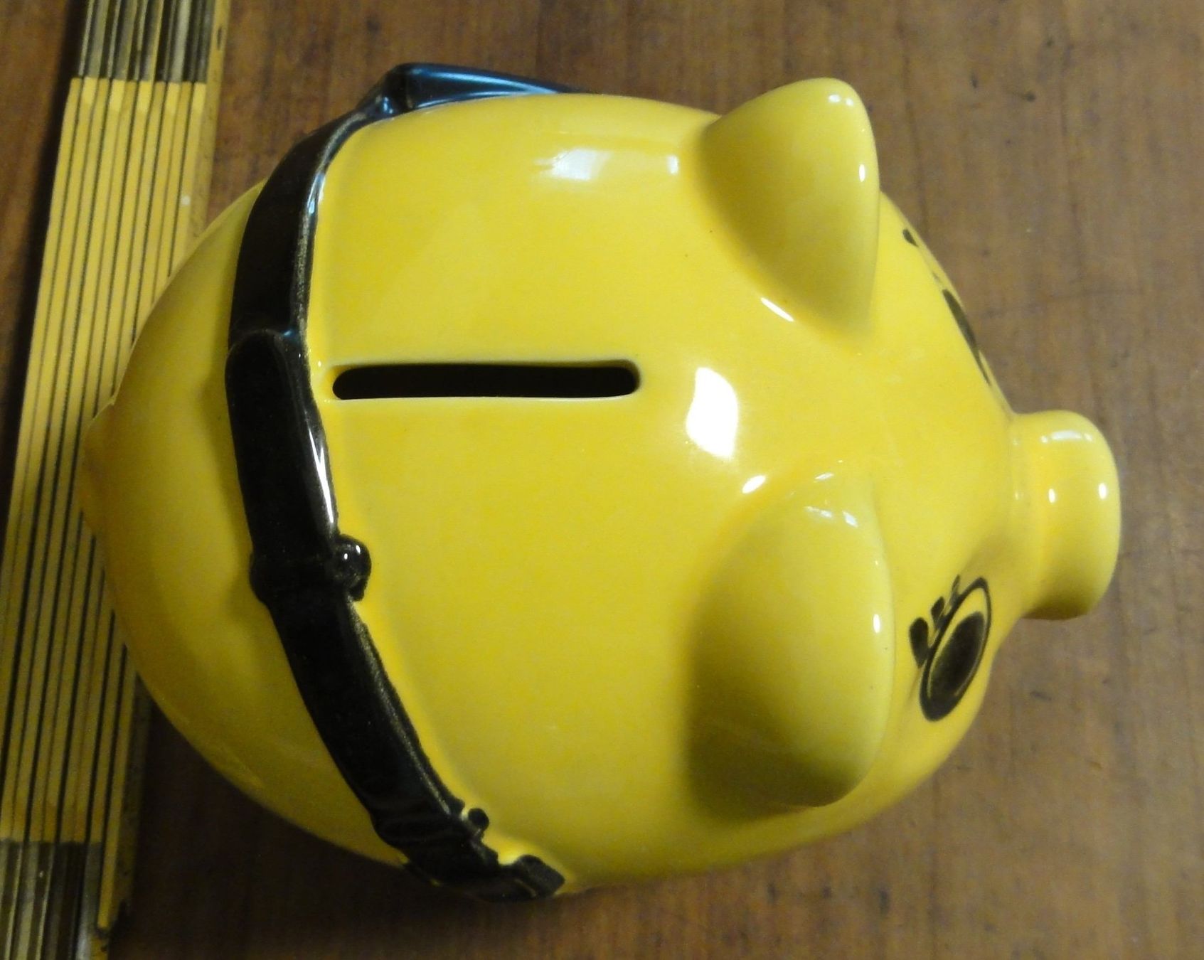 Salvadanai: Sparschwein mit Post-Logo, gelb – Usato da Wohlen AG venduto da Flusslauf 4