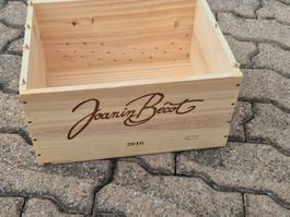 Weinkiste 6er leer 33x26x16.5 cm