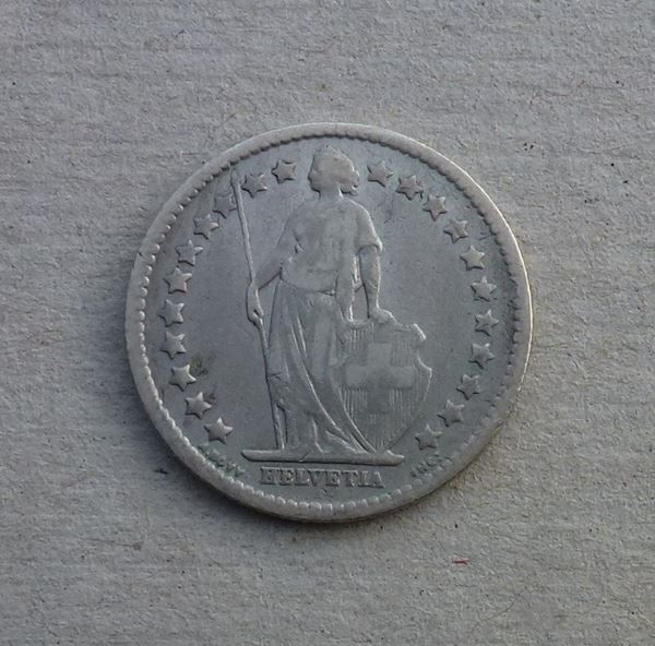 Tutti le monete: ++ 1/2 Franken 1875 – Usato da Walkringen venduto da Casablanca777 1