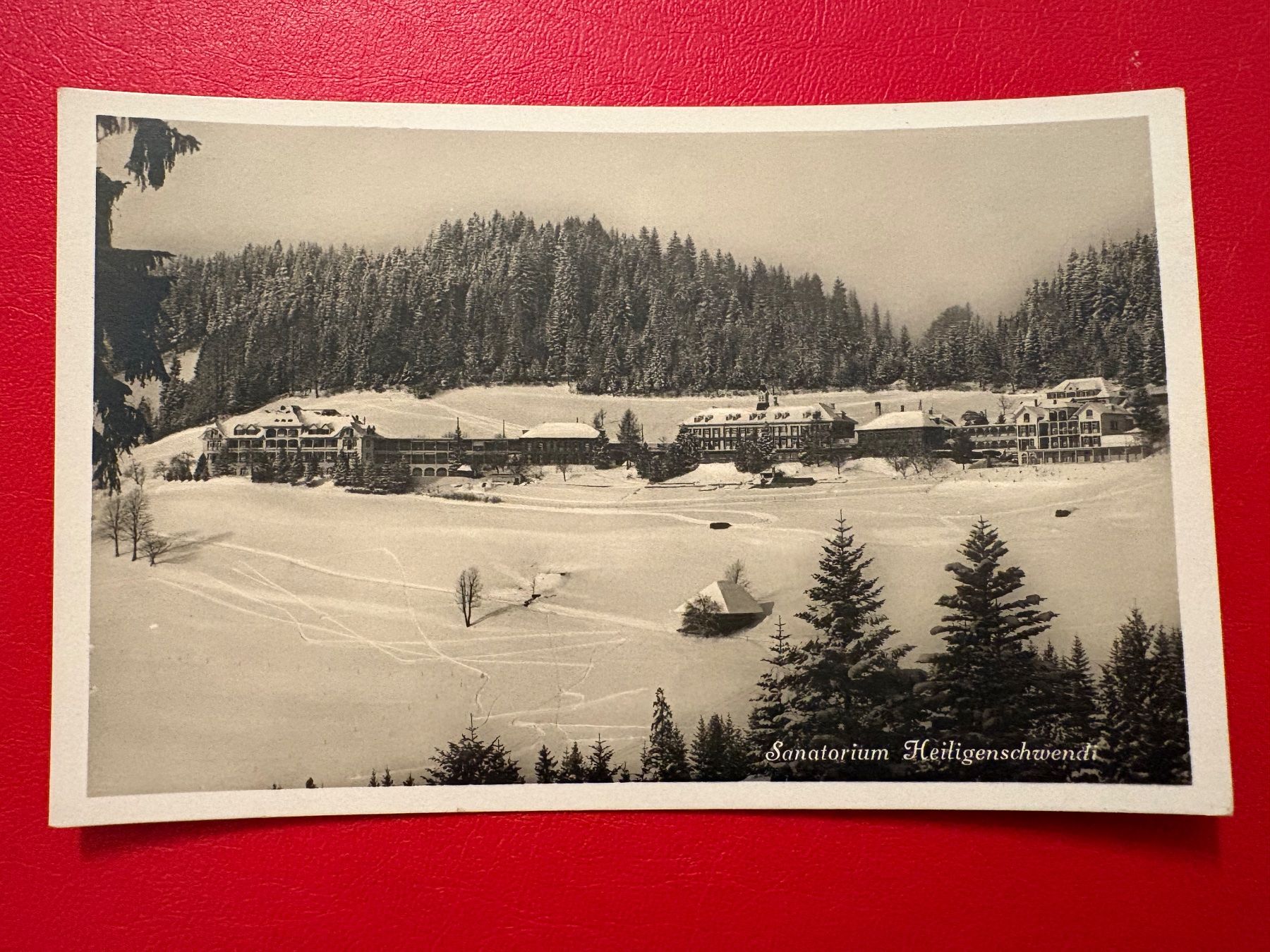 Cartoline postali: Sanatorium Heiligenschwendi / Winter – Usato da St-Légier-La Chiésaz venduto da Theo005