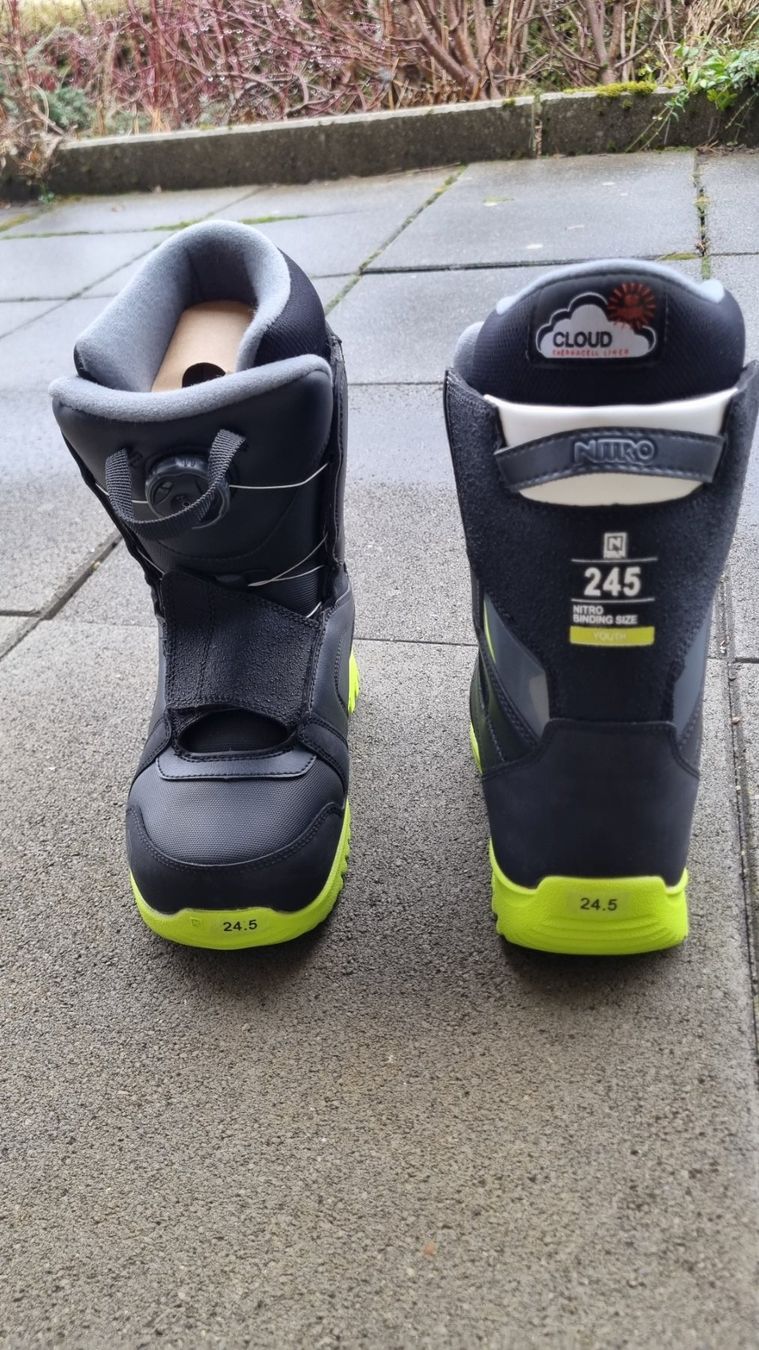 Snowboard Nitro Scarpe da uomo: Boots de snowboard - Nitro ACCESS Boa - taille 38 – Nuovo e nell'imballaggio originale da La Sagne venduto da Vinny3 1