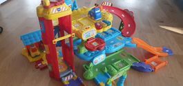 VTech Tut Tut Baby Flitzer Garage mit Auto, guter Zustand!